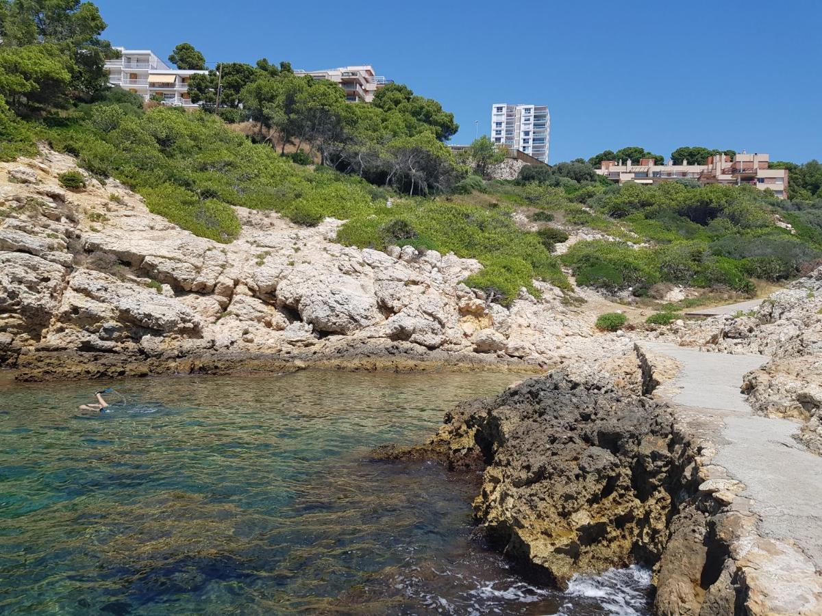 Apartamento Con Vistas Al Mar Salou Bagian luar foto